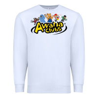 White awa na awa ni clubs Premium Sweatshirt - DesignPulse