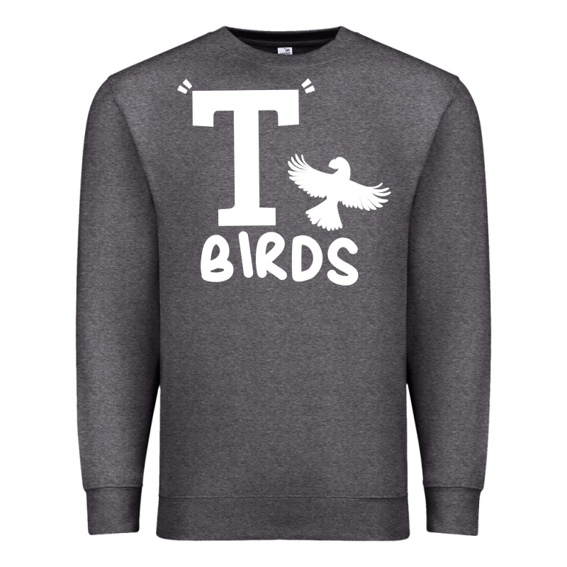 T Birds Greaser Thunderbirds 1970s T Birds Pullover Hoodie Premium Sweatshirt by DesignPulse | Teevron