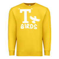 Lemon t birds greaser thunderbirds 1970s t birds pullover hoodie Premium Sweatshirt - DesignPulse
