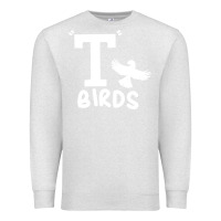 Oatmeal Heather t birds greaser thunderbirds 1970s t birds pullover hoodie Premium Sweatshirt - DesignPulse