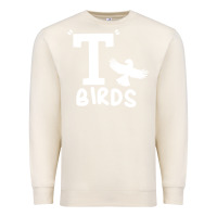 Sandshell t birds greaser thunderbirds 1970s t birds pullover hoodie Premium Sweatshirt - DesignPulse