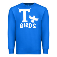 True Royal t birds greaser thunderbirds 1970s t birds pullover hoodie Premium Sweatshirt - DesignPulse