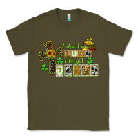Army Green i dont need luck ive got jesus Classic Tee - CowGirlArtShop