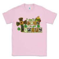 Bubblegum Pink i dont need luck ive got jesus Classic Tee - CowGirlArtShop