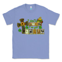 Colony Blue i dont need luck ive got jesus Classic Tee - CowGirlArtShop