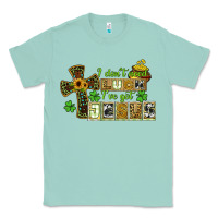 Seafoam i dont need luck ive got jesus Classic Tee - CowGirlArtShop