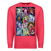 Cardinal monster high character Premium Sweatshirt - DesignPulse