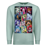 Seafoam monster high character Premium Sweatshirt - DesignPulse