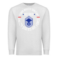 Oatmeal Heather senior master sergeant retired air force retirement gifts t shirt Premium Sweatshirt - DesignPulse