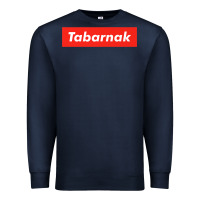 Navy tabarnak quebec french canadian canada profanity sacre cuss premium t Premium Sweatshirt - DesignPulse