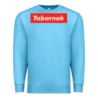 Ocean Blue tabarnak quebec french canadian canada profanity sacre cuss premium t Premium Sweatshirt - DesignPulse
