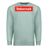 Seafoam tabarnak quebec french canadian canada profanity sacre cuss premium t Premium Sweatshirt - DesignPulse