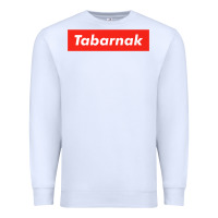 White tabarnak quebec french canadian canada profanity sacre cuss premium t Premium Sweatshirt - DesignPulse