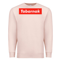 Pale Pink tabarnak quebec french canadian canada profanity sacre cuss premium t Premium Sweatshirt - DesignPulse