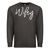 Smoke wifey sweat(b) Premium Sweatshirt - DesignPulse