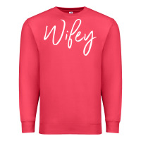 Cardinal wifey sweat(b) Premium Sweatshirt - DesignPulse