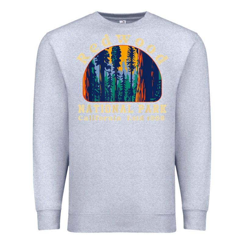 Redwood National Park California Retro Vintage Cam Premium Sweatshirt by DesignPulse | Teevron