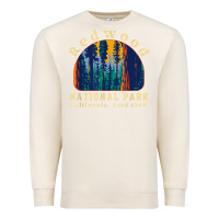 Sandshell redwood national park california retro vintage cam Premium Sweatshirt - DesignPulse
