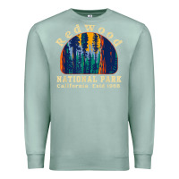 Seafoam redwood national park california retro vintage cam Premium Sweatshirt - DesignPulse