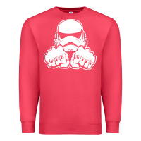 Cardinal dark side knuckle starwars stormtrooper 2 Premium Sweatshirt - DesignPulse