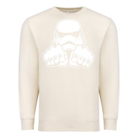 Sandshell dark side knuckle starwars stormtrooper 2 Premium Sweatshirt - DesignPulse