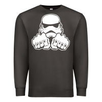 Smoke dark side knuckle starwars stormtrooper 2 Premium Sweatshirt - DesignPulse