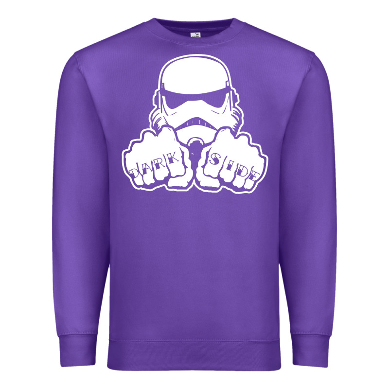 Dark Side Knuckle Starwars Stormtrooper 2 Premium Sweatshirt by DesignPulse | Teevron