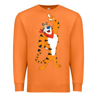 Carrot Frosted Flakes Tony The Tiger T Shirt Premium Sweatshirt - DesignPulse
