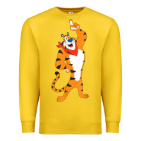 Lemon Frosted Flakes Tony The Tiger T Shirt Premium Sweatshirt - DesignPulse
