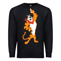 Black Frosted Flakes Tony The Tiger T Shirt Premium Sweatshirt - DesignPulse