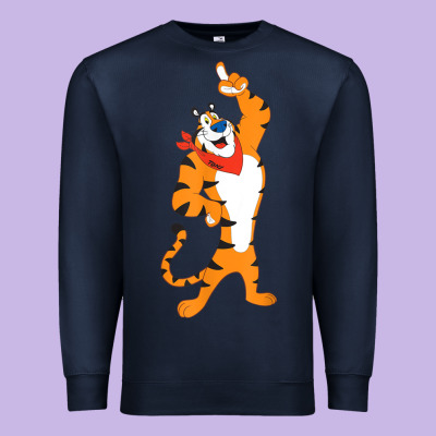 Frosted Flakes Tony The Tiger T Shirt Premium Sweatshirt Designed By Designpulse
