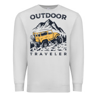 Dove Grey traveler Premium Sweatshirt - DesignPulse