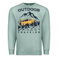Seafoam traveler Premium Sweatshirt - DesignPulse