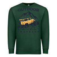 Sports Green traveler Premium Sweatshirt - DesignPulse