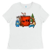 Camper Coffee Cup Ladies Tee | Teevron