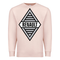 Pale Pink renault old Premium Sweatshirt - DesignPulse