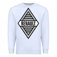 White renault old Premium Sweatshirt - DesignPulse