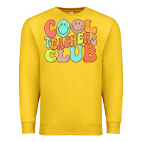 Lemon cool teachers club funny smile teachers club squad t shirt Premium Sweatshirt - DesignPulse
