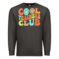 Smoke cool teachers club funny smile teachers club squad t shirt Premium Sweatshirt - DesignPulse