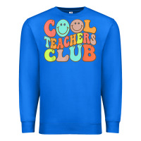True Royal cool teachers club funny smile teachers club squad t shirt Premium Sweatshirt - DesignPulse