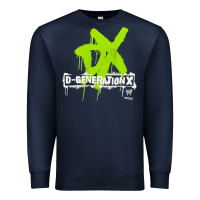 Navy D GENERATION X, D GENERATION X vinatge, D GENERATION X art, D GENERATI Premium Sweatshirt - DesignPulse