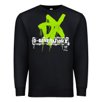 Black D GENERATION X, D GENERATION X vinatge, D GENERATION X art, D GENERATI Premium Sweatshirt - DesignPulse