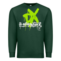 Sports Green D GENERATION X, D GENERATION X vinatge, D GENERATION X art, D GENERATI Premium Sweatshirt - DesignPulse