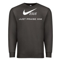 Smoke jesus just praise him Premium Sweatshirt - DesignPulse