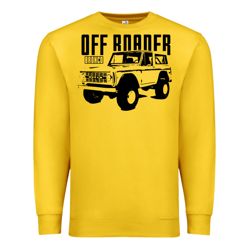 Off Roader Bronco Premium Sweatshirt by DesignPulse | Teevron
