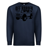 Navy off roader bronco Premium Sweatshirt - DesignPulse