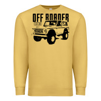 Antique Gold off roader bronco Premium Sweatshirt - DesignPulse
