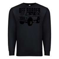 Black off roader bronco Premium Sweatshirt - DesignPulse