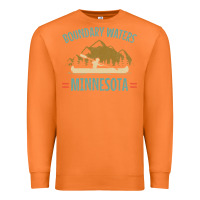 Carrot retro boundary waters canoe minnesota Premium Sweatshirt - DesignPulse