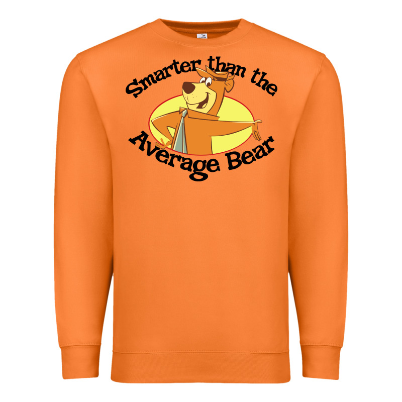 Yogi Bear Average Bear Premium Sweatshirt by DesignPulse | Teevron